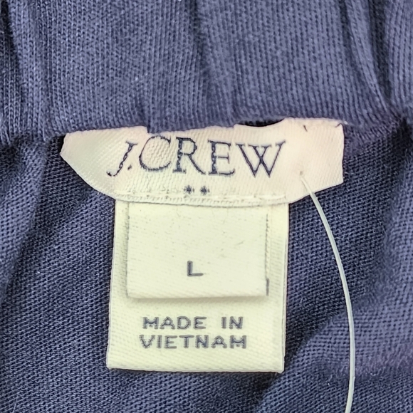 J. Crew Women's Navy Bow Tank Top - L - Picture 6 of 8